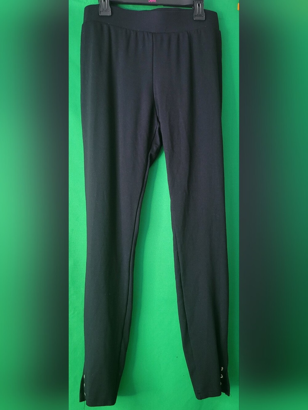 Lark + Grey Black Ponte Leggings Stretch Pants Sz Small Dress Ankle